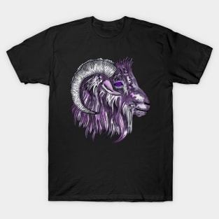 Occult goat chinese zodiac sign T-Shirt